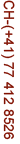 (+41) 77 412 8526